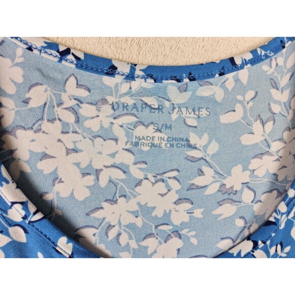 Draper James Women's Sleeveless Floral Knit Dress Size S/M - Picture 3 of 4